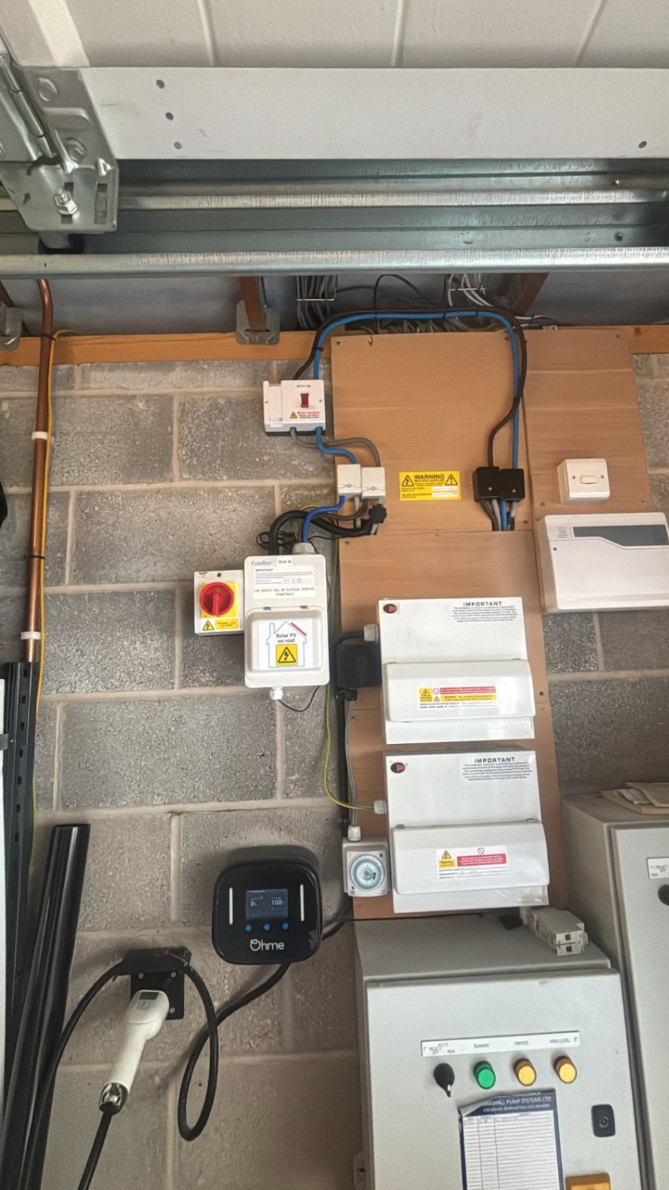 Electrical installation and consumer unit work