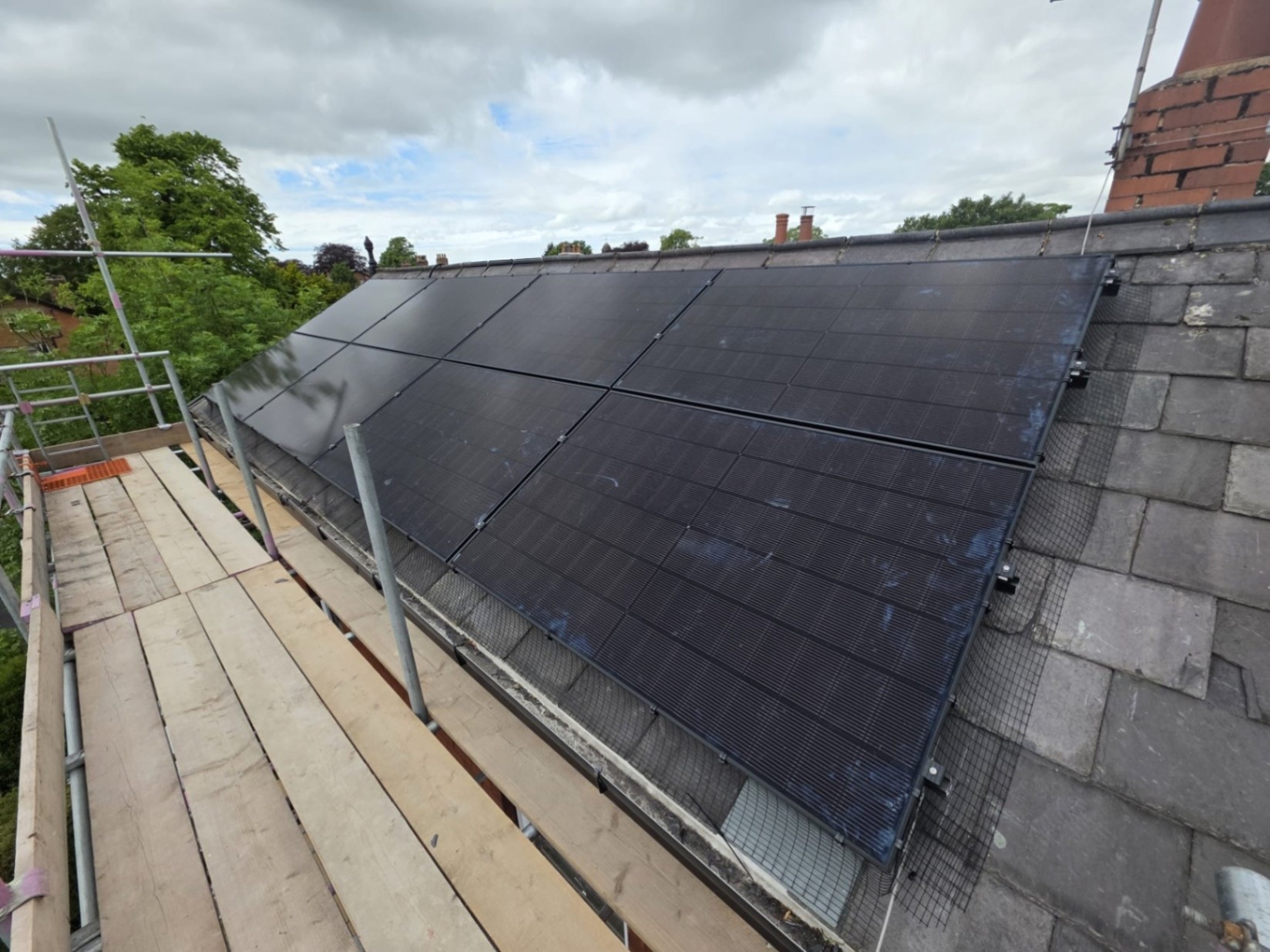 Preston domestic solar PV and battery